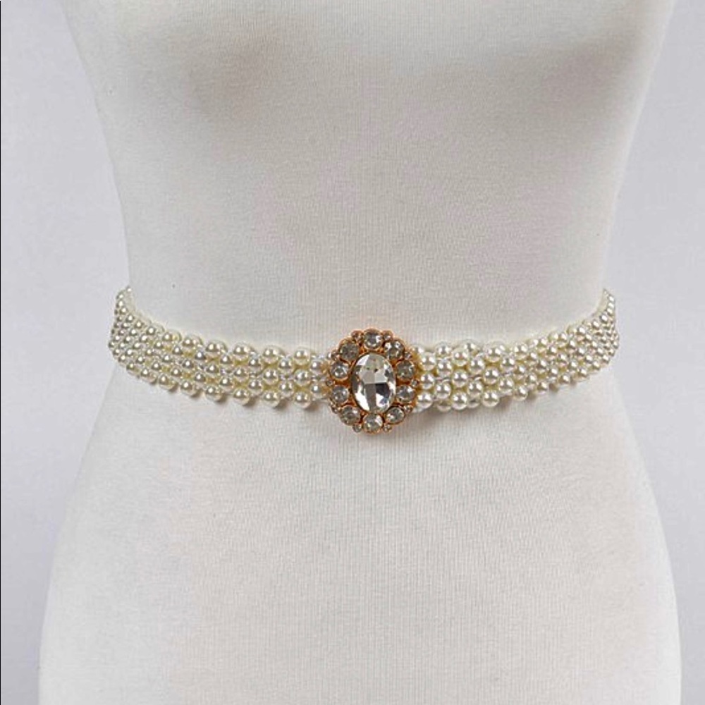Elastic Pearl Belt!